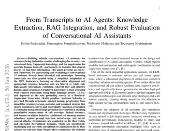 Paper: From transcripts to AI agents, knowledge extraction and RAG integration